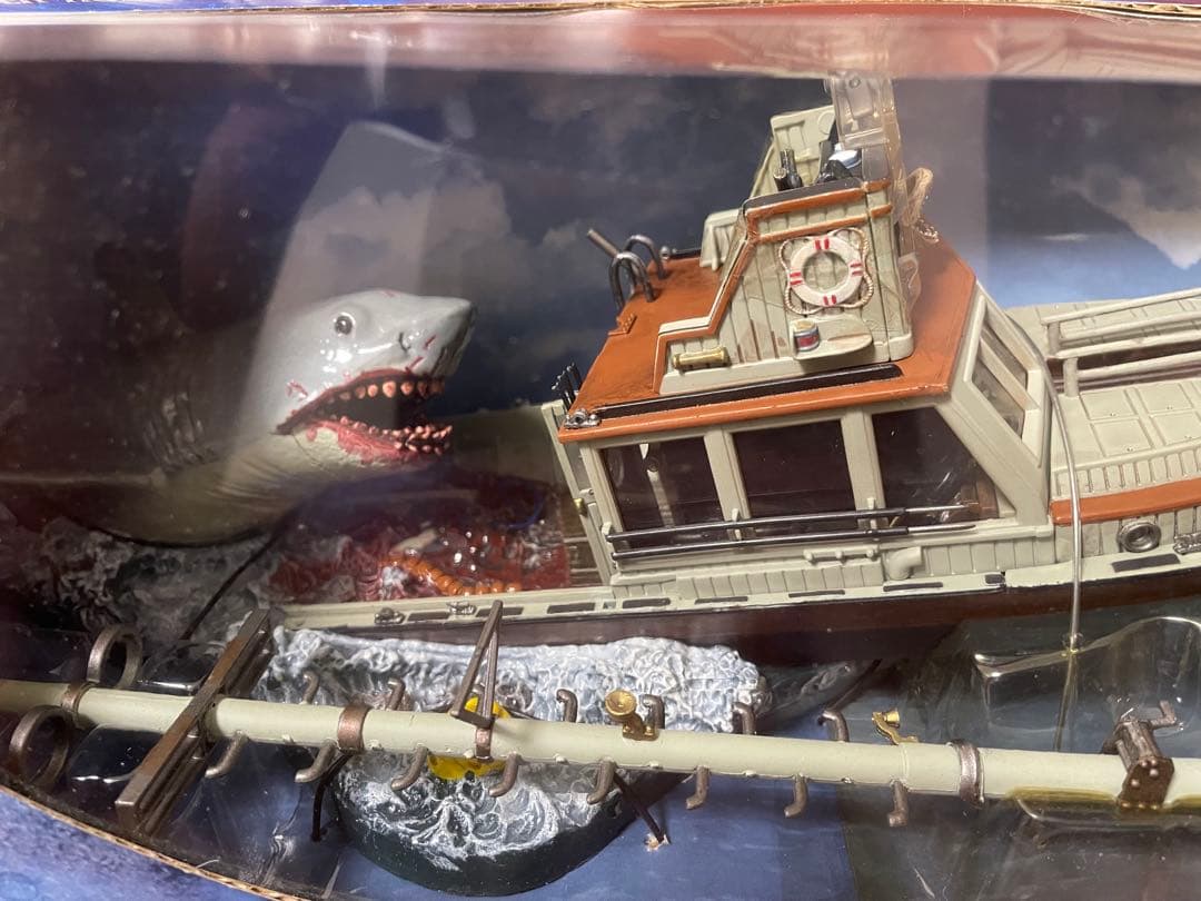 マクファーレン　ムービーマニアックス　ジョーズ　ジオラマ