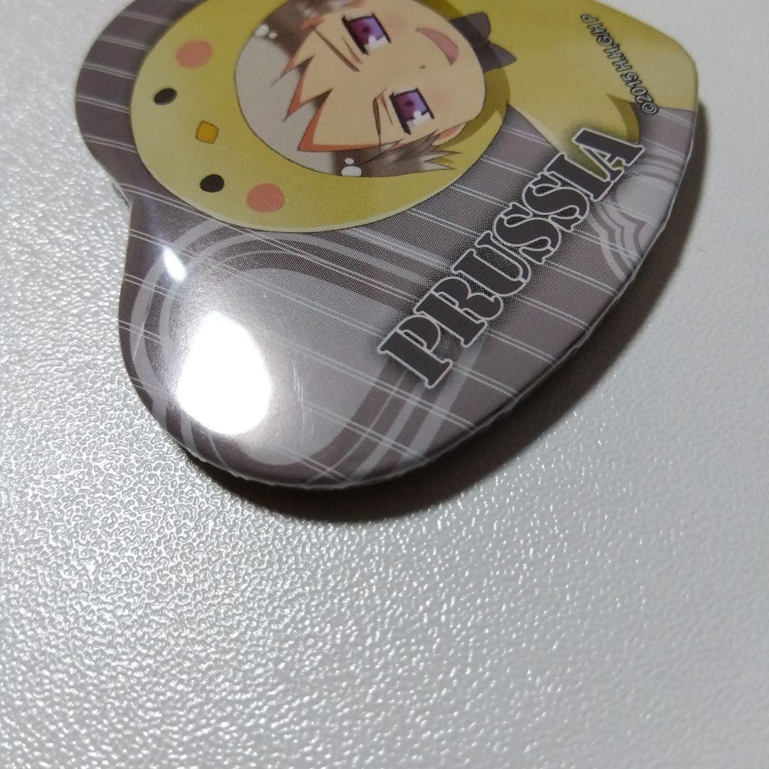 【ヘタリア】プロイセン マルイ THEキャラSHOP ハート 缶バッジ 着ぐるみ