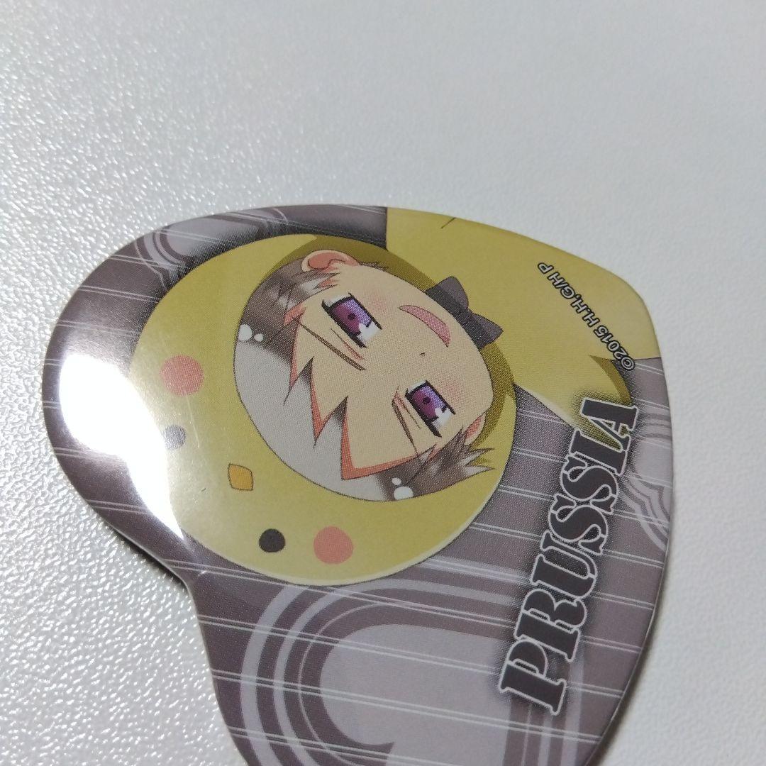 【ヘタリア】プロイセン マルイ THEキャラSHOP ハート 缶バッジ 着ぐるみ