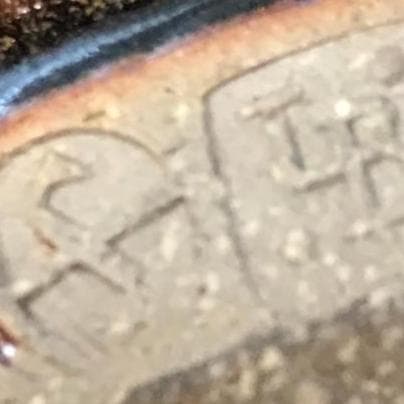 バーナードリーチ　花文　平皿 　民藝