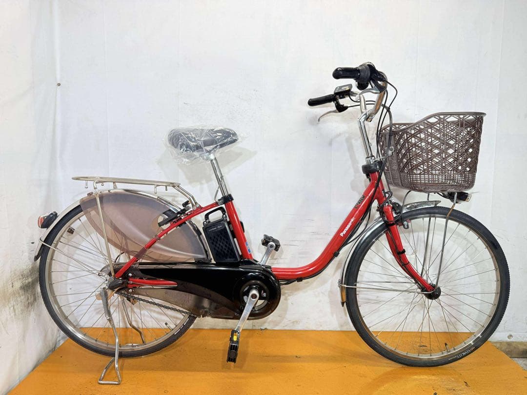 送料無料条件付き PANASONIC 24型　電動自転車中古車