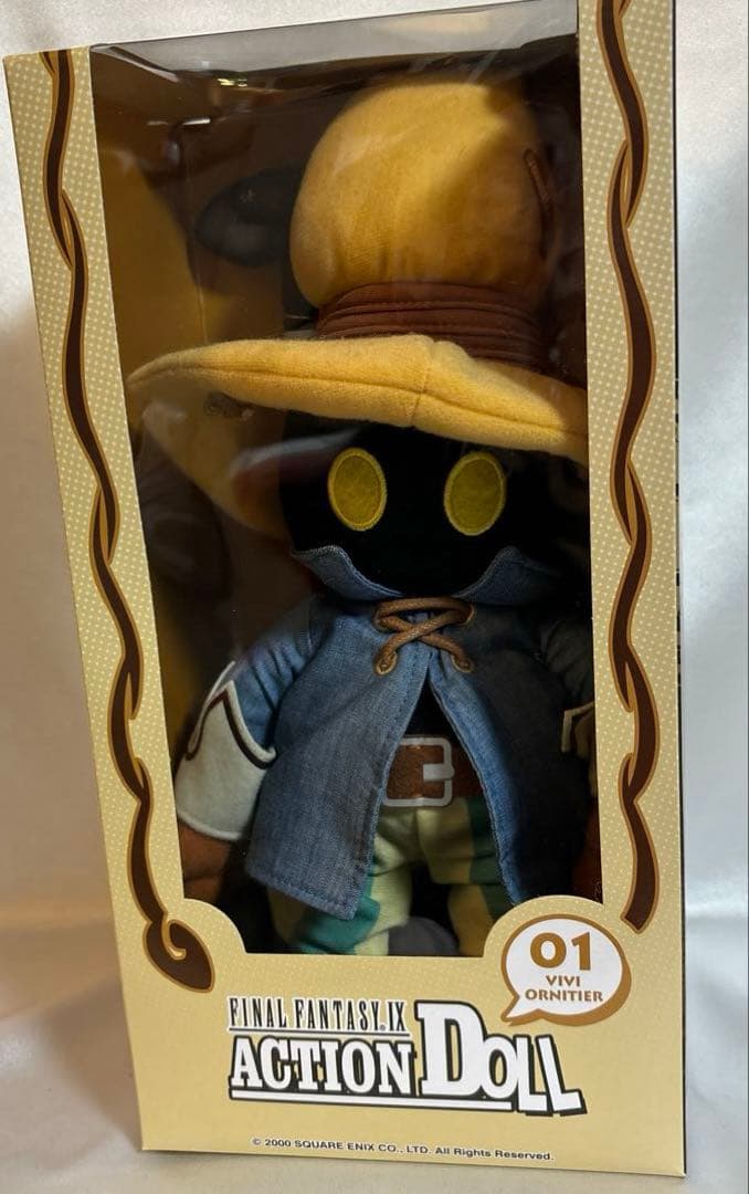 【箱付き✨美品】ファイナルファンタジーIXアクションドール　ビビ・オルニティア