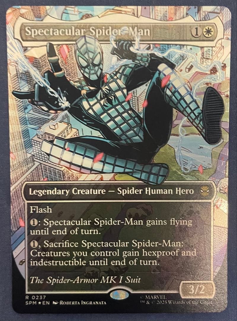 超希少:MTG スペクタキュラー・スパイダーマン　テクスチャーfoil