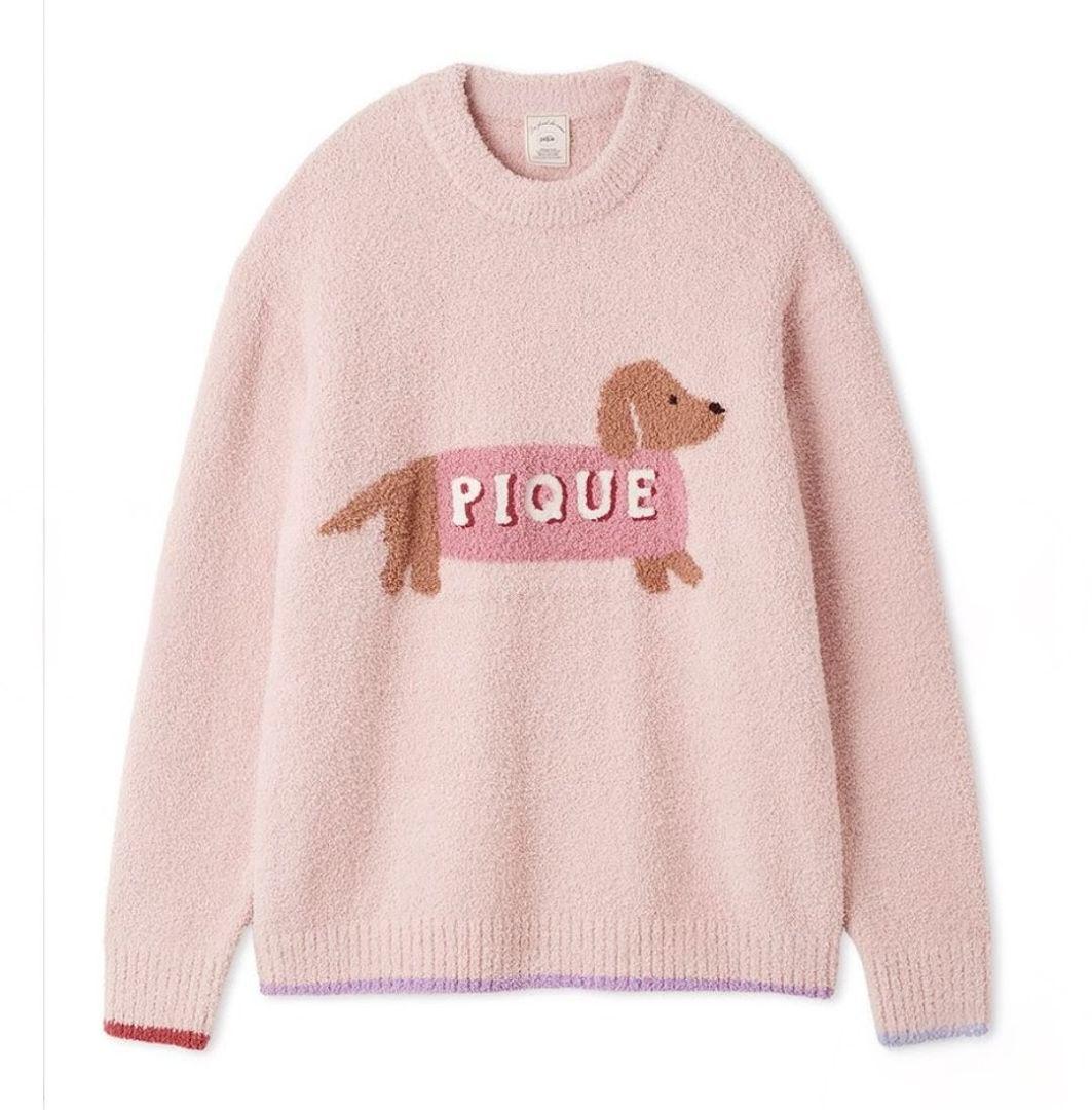 新品・未開封　ベビモコダックスフンドジャガードプルオーバー＆ロングパンツセット