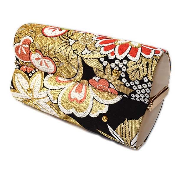 6565 LL バッグセット 正絹 西陣織 帯地 振袖用 25cm 新品