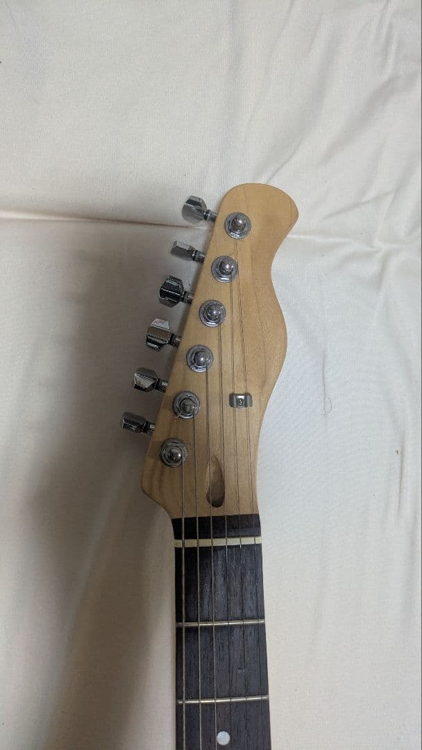 エレキギター テレキャス 青色 詳細不明