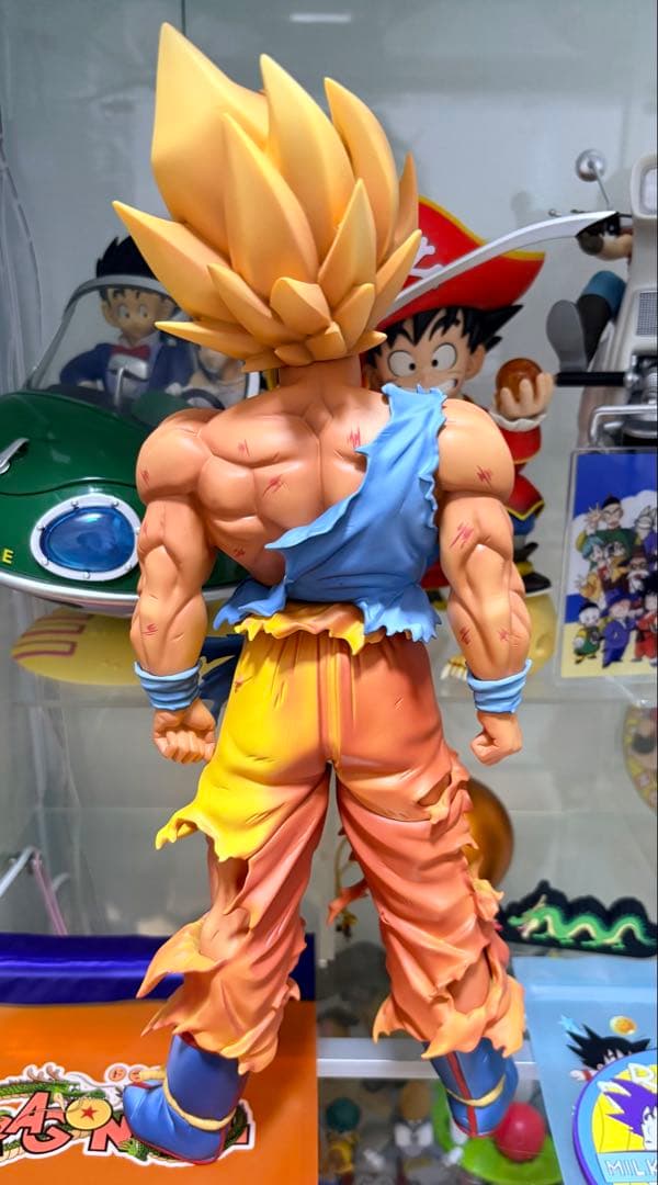 ドラゴンボールSMSP サイズ 伝説の超サイヤ人 孫悟空リペイント 二次元彩色2