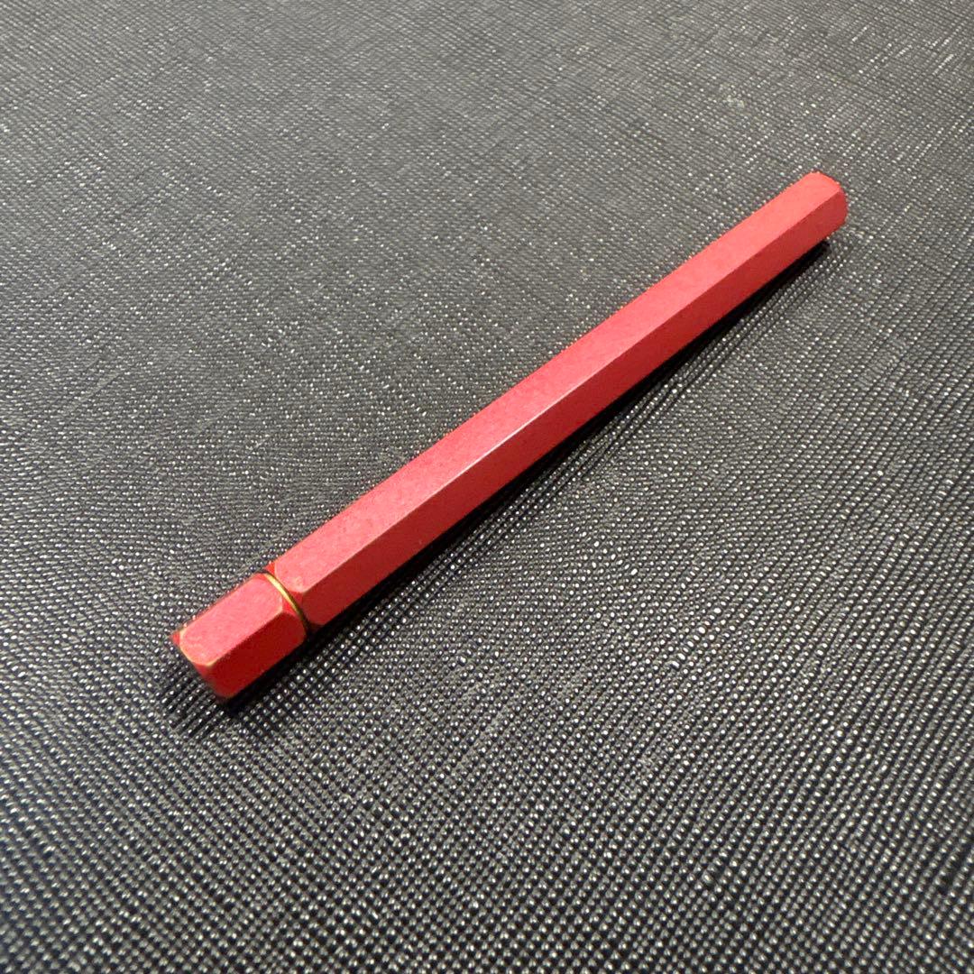 ワイスタジオ　芯ケース　レッド　限定色　廃番　廃盤　シャープペン