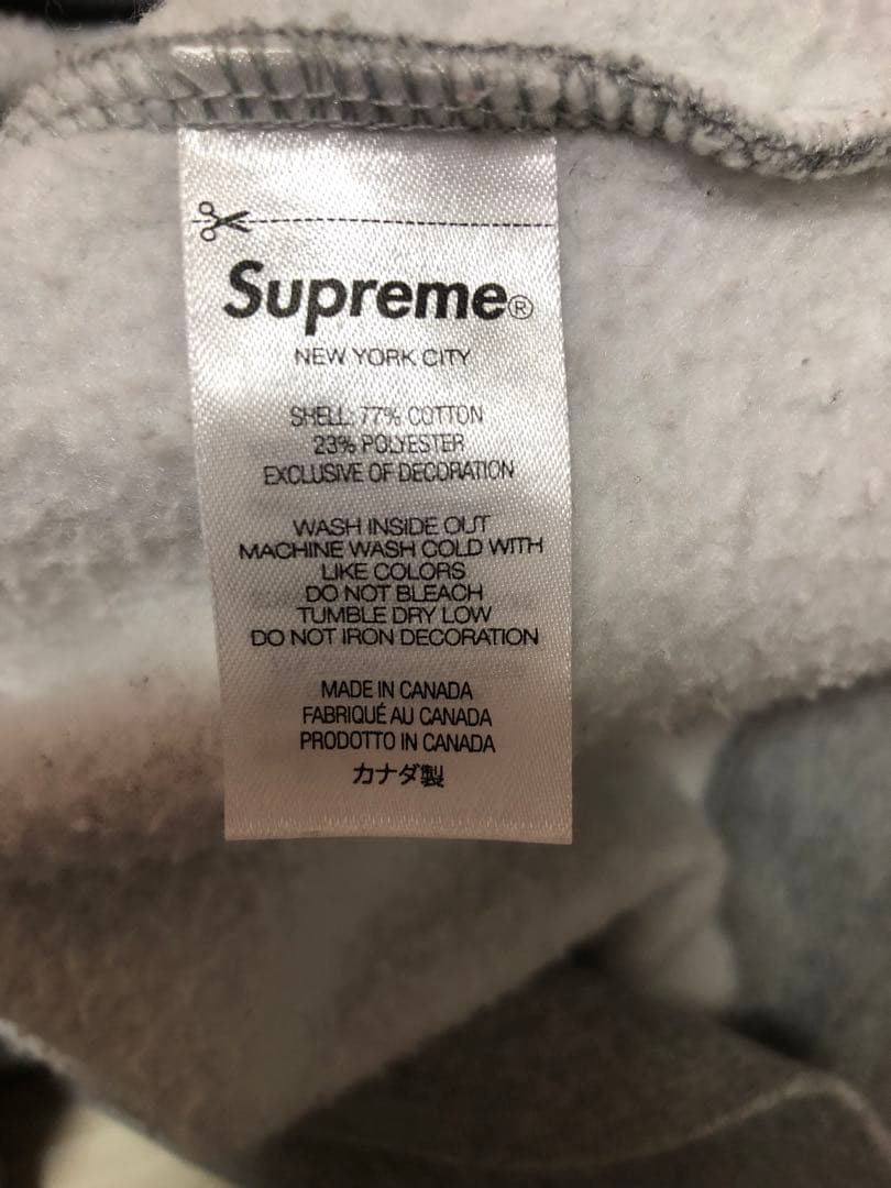 supreme シュプリーム　Sロゴ ツノ　パーカー