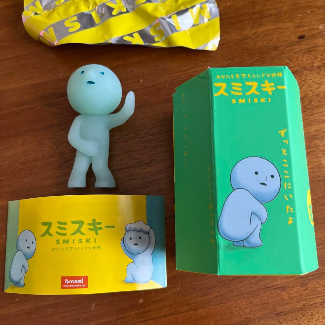 新品　SMISKI スミスキー トイレシリーズ 5種セット　蓄光　光るフィギュア
