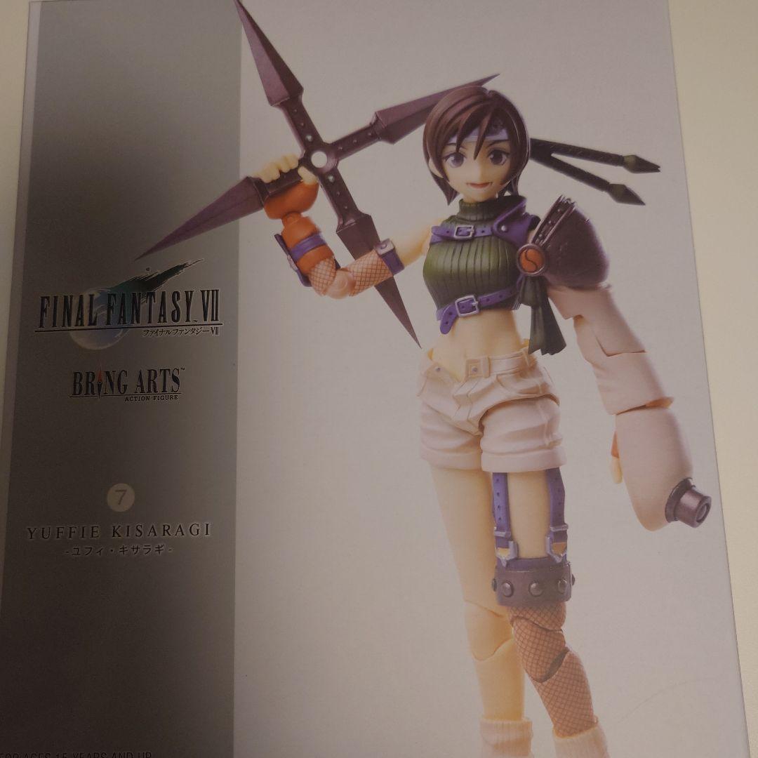 ファイナルファンタジーVII ブリングアーツクラウド＆ティファ＆ユフィ　開封品