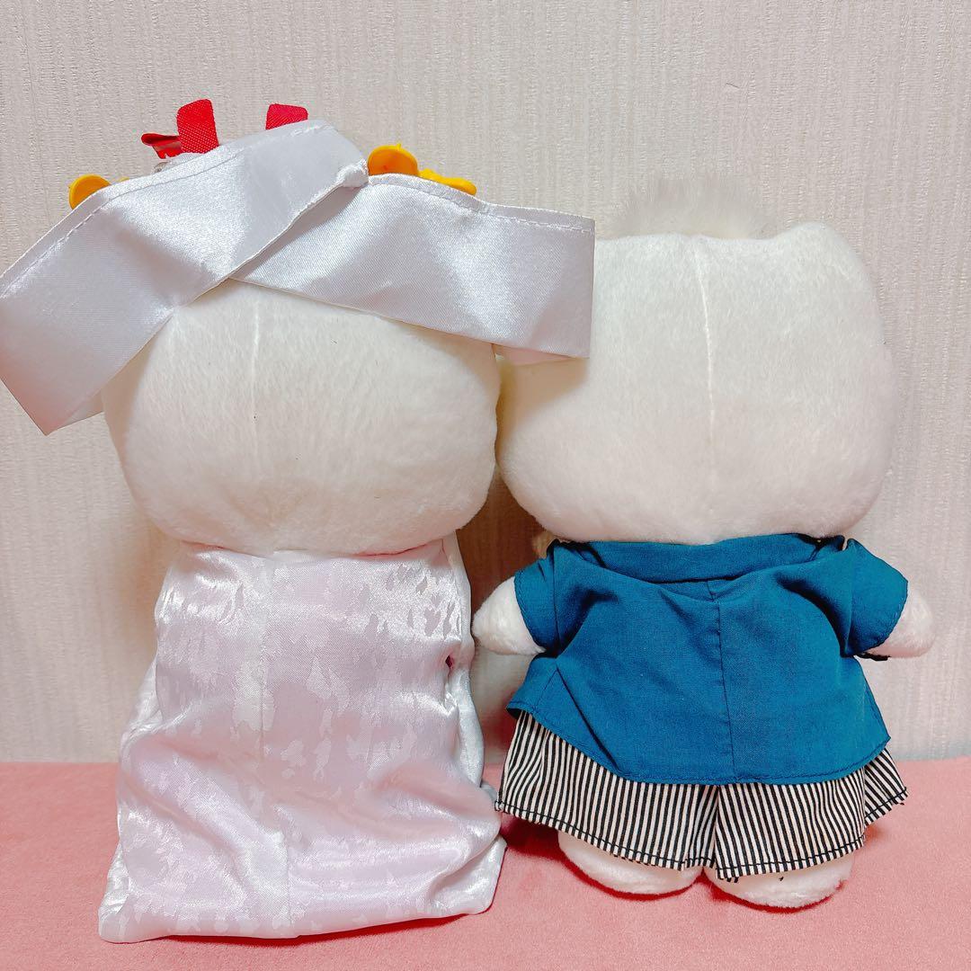 ⭐️希少品⭐️ハローキティ ダニエル 和装 ウェディング ぬいぐるみ サンリオ　着物