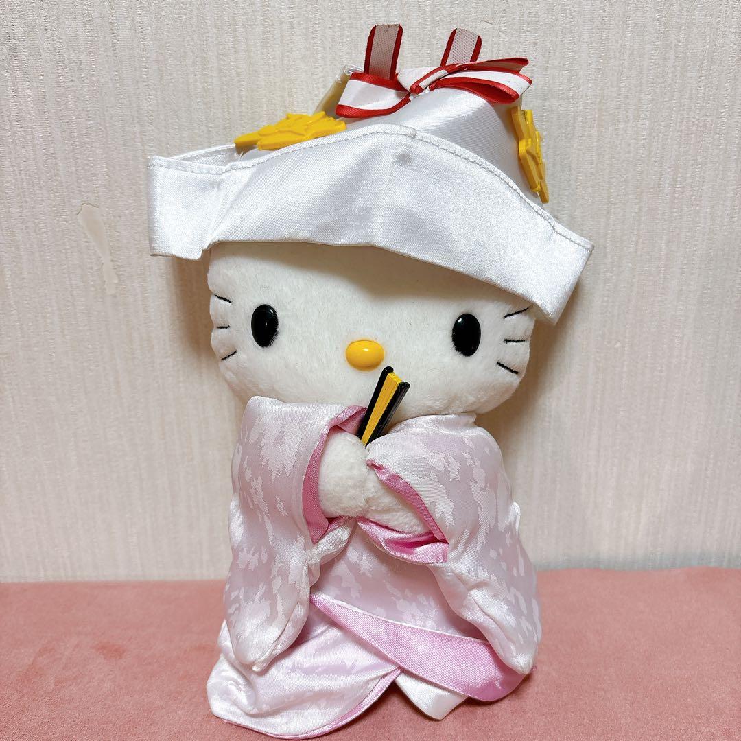 ⭐️希少品⭐️ハローキティ ダニエル 和装 ウェディング ぬいぐるみ サンリオ　着物