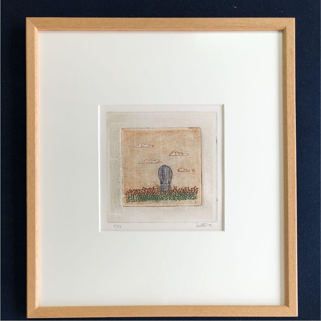 銅版画 ルートル•B  田舎の好きな人