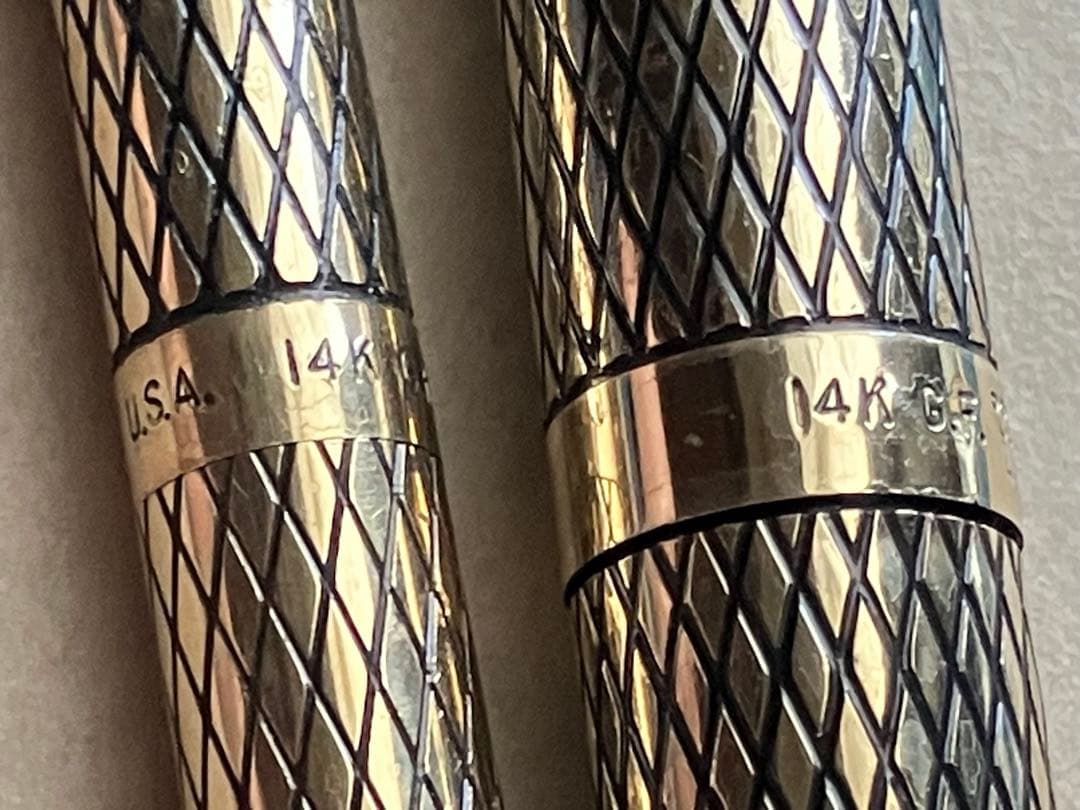 Sheaffer シェーファー　14Kゴールド 万年筆　ペンシル　セット