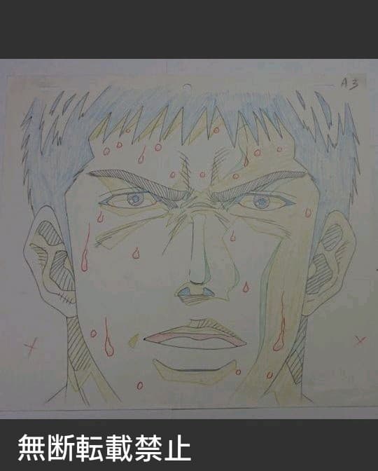 セル画　三井寿　SLAM DUNK 　動画有り