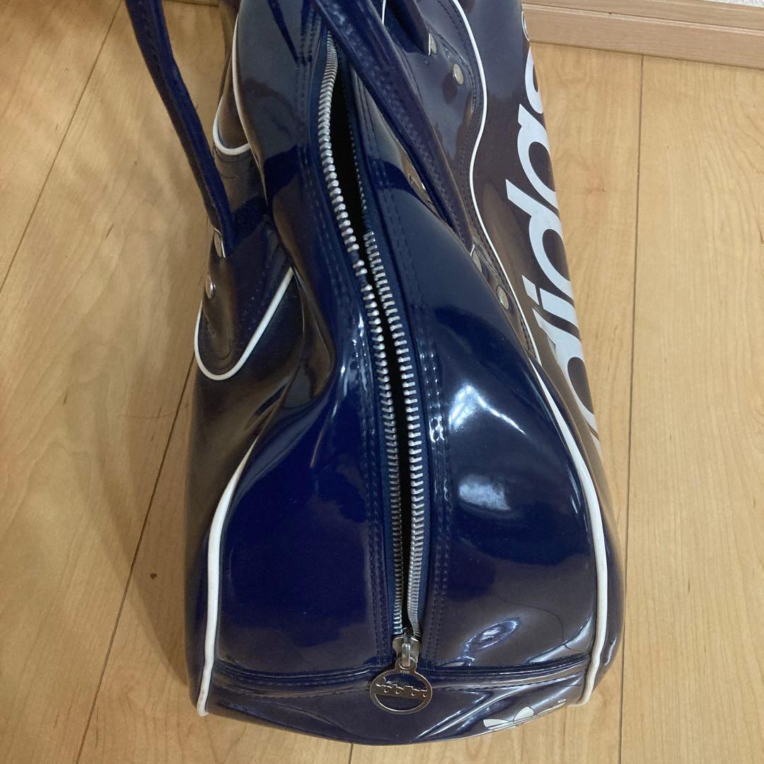 adidasエナメルボストンバッグ /ビンテージ