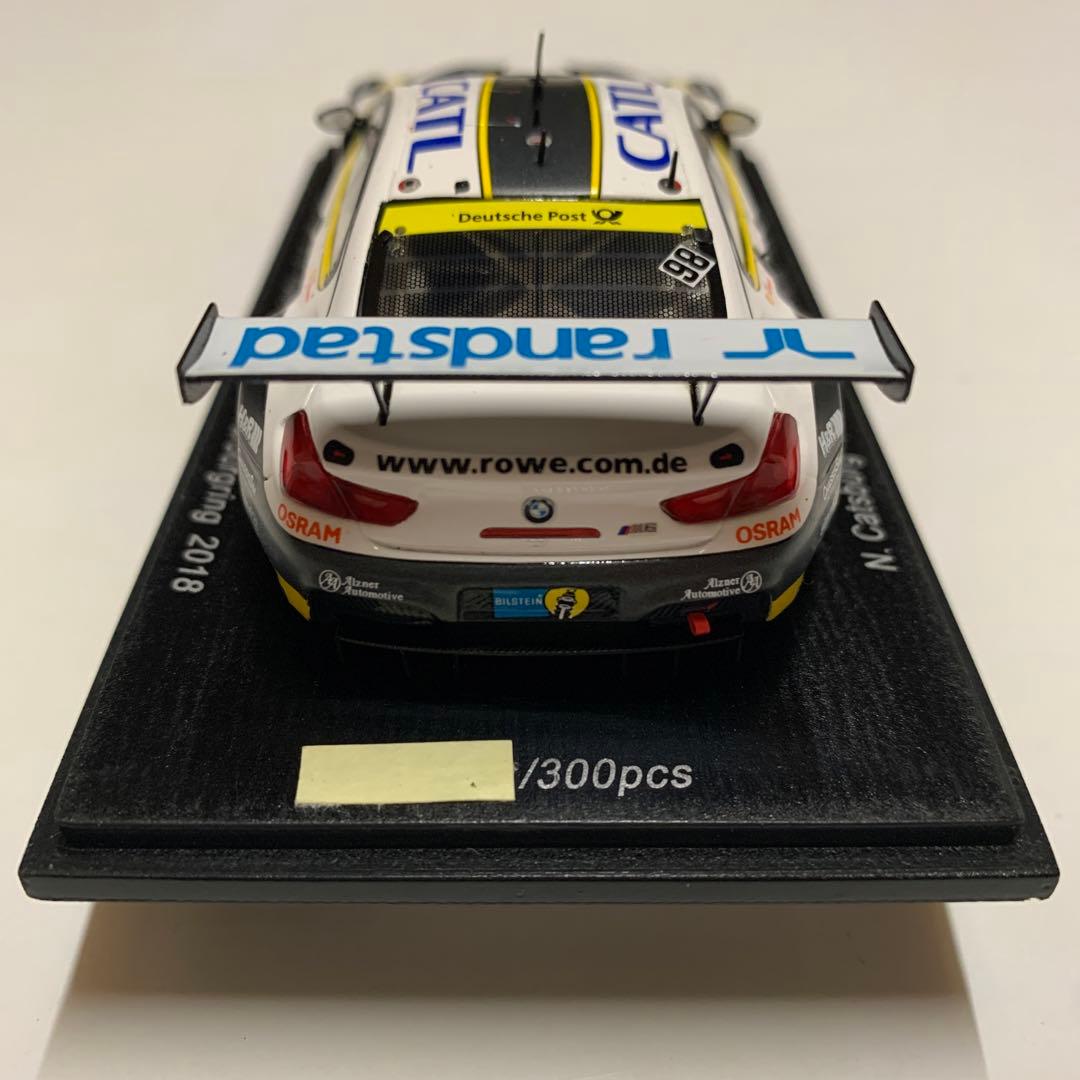 1/43 スパーク BMW M6 GT3 ROWE Racing ニュル24H