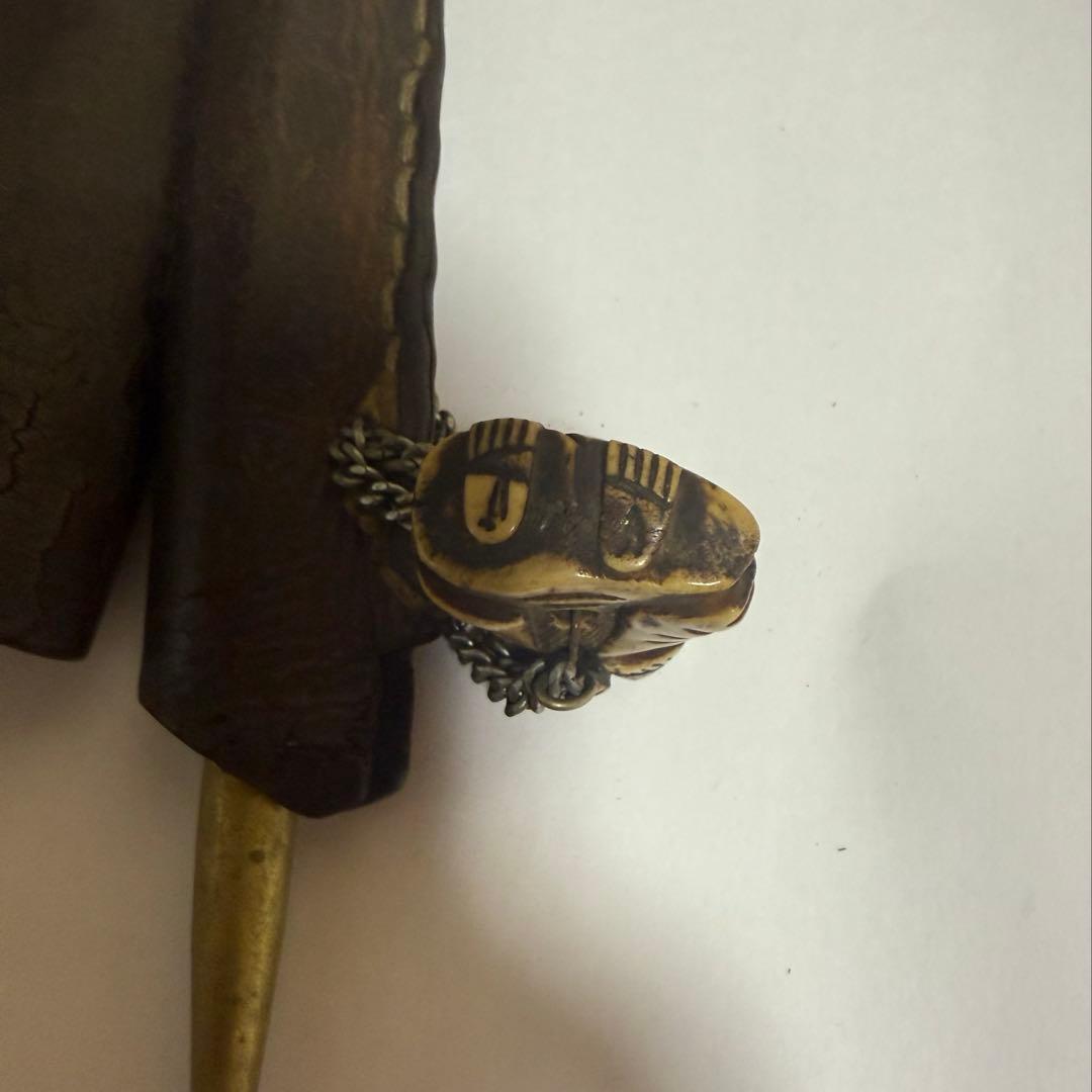 根付　 喫煙具　キセル　煙草入れ　アンティーク　送料込み