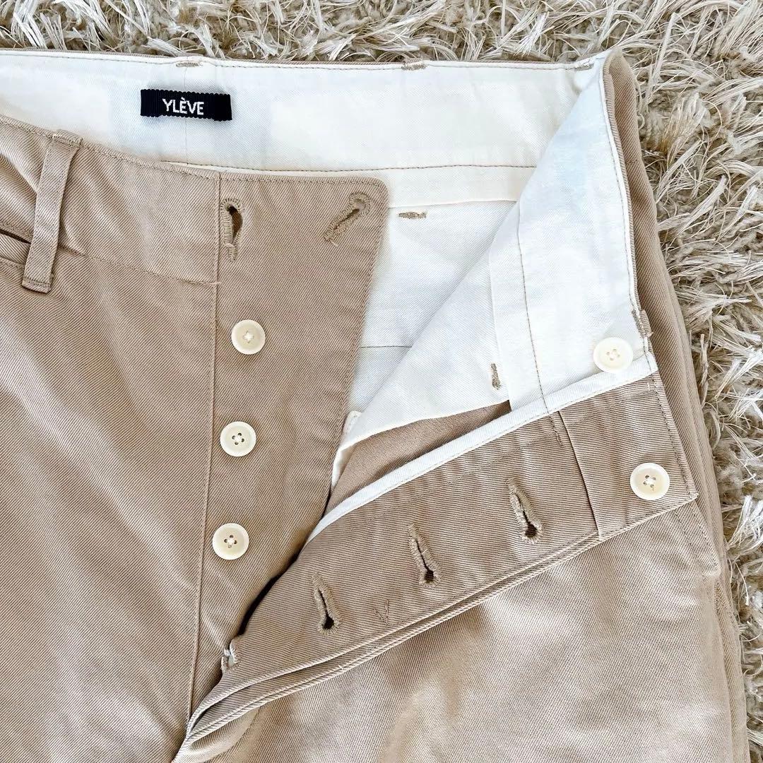 YLÈVE COTTON CHINO イレーヴ チノパンツ