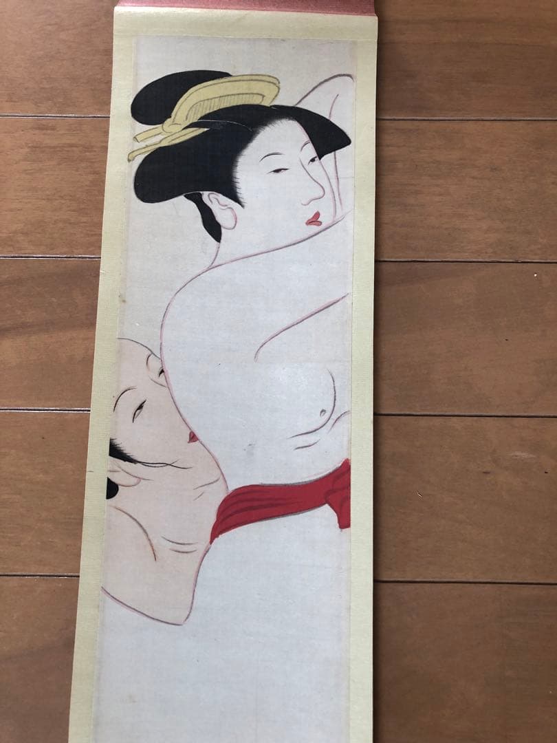 春画 アンティーク 巻物