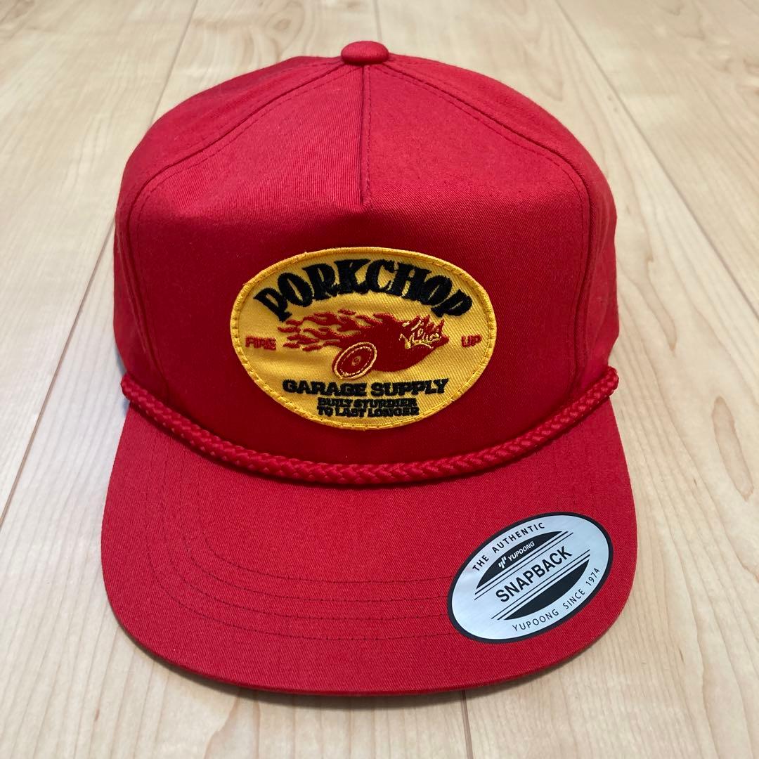 帽子 PORKCHOPGARAGESUPPLY FIRE UPWAPPENCAP