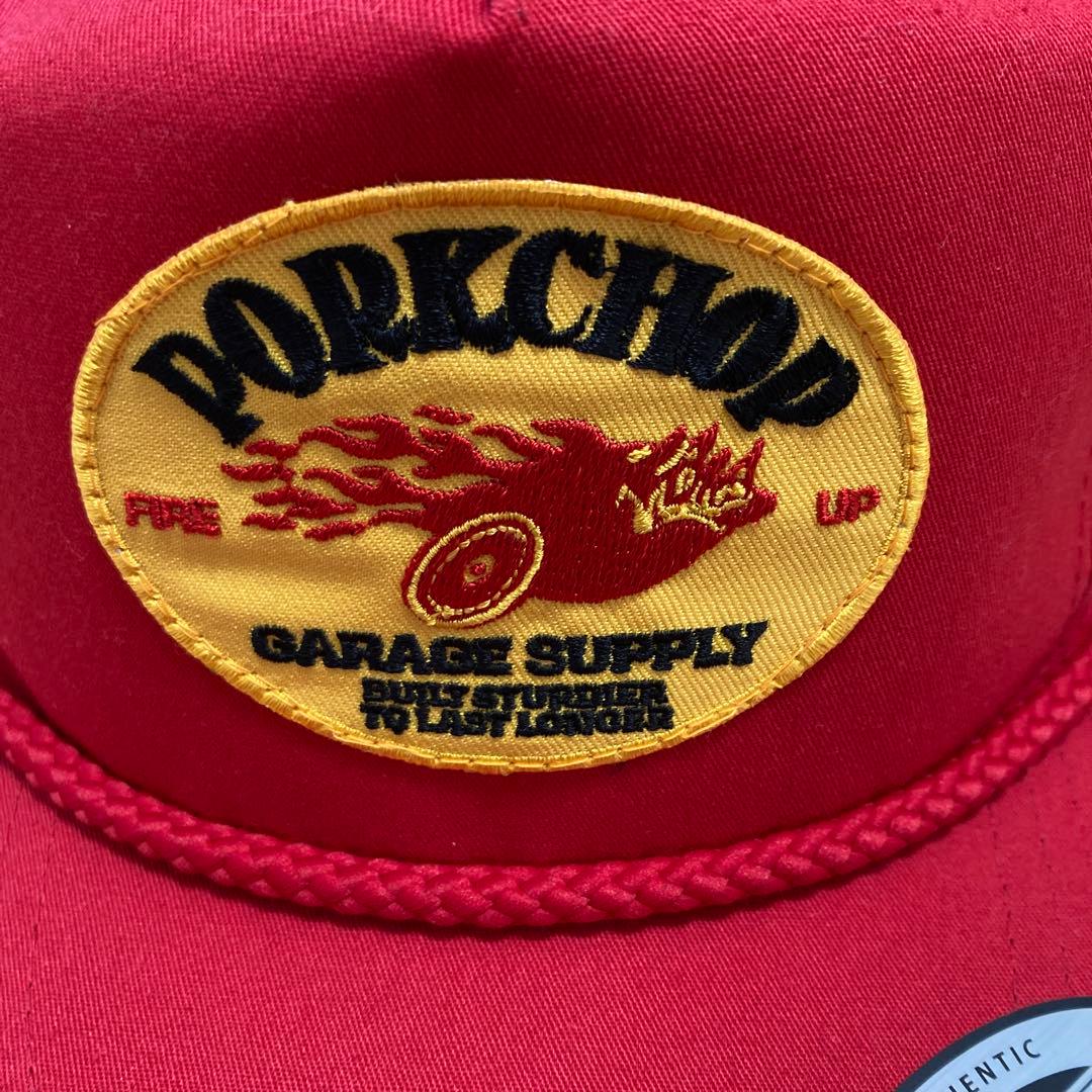 帽子 PORKCHOPGARAGESUPPLY FIRE UPWAPPENCAP