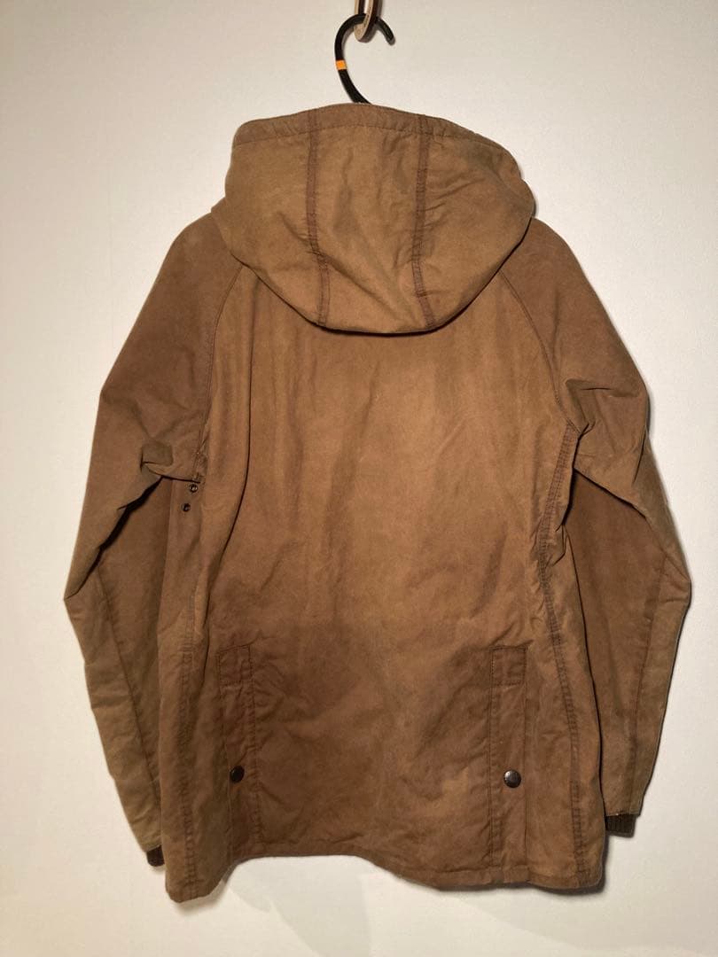 希少 バブアー BARBOURフーデッド ビデイルSL 36 フード ブラウン