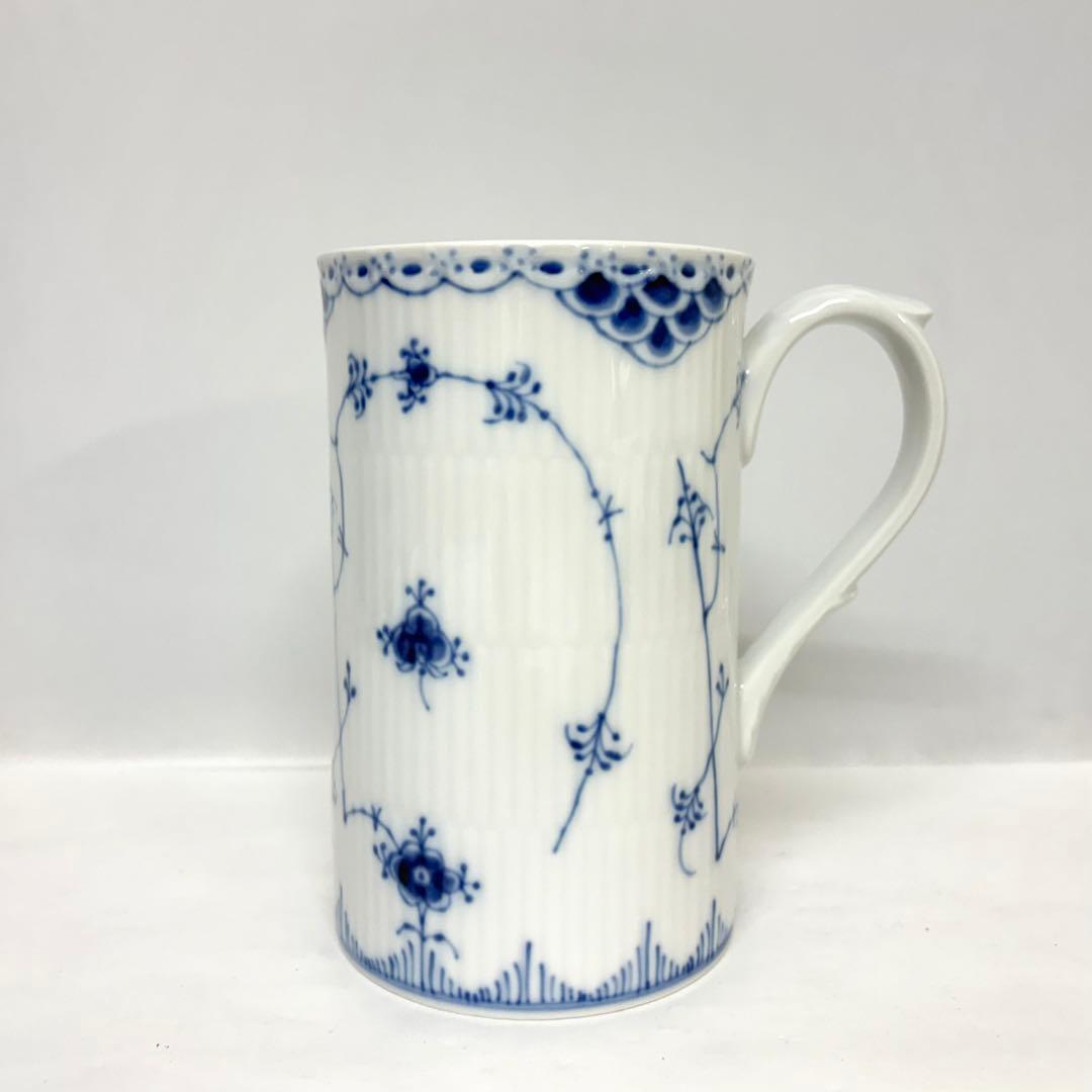 ⑦ロイヤルコペンハーゲン キリンビアマグコレクション1999 ブルーフルーテッド