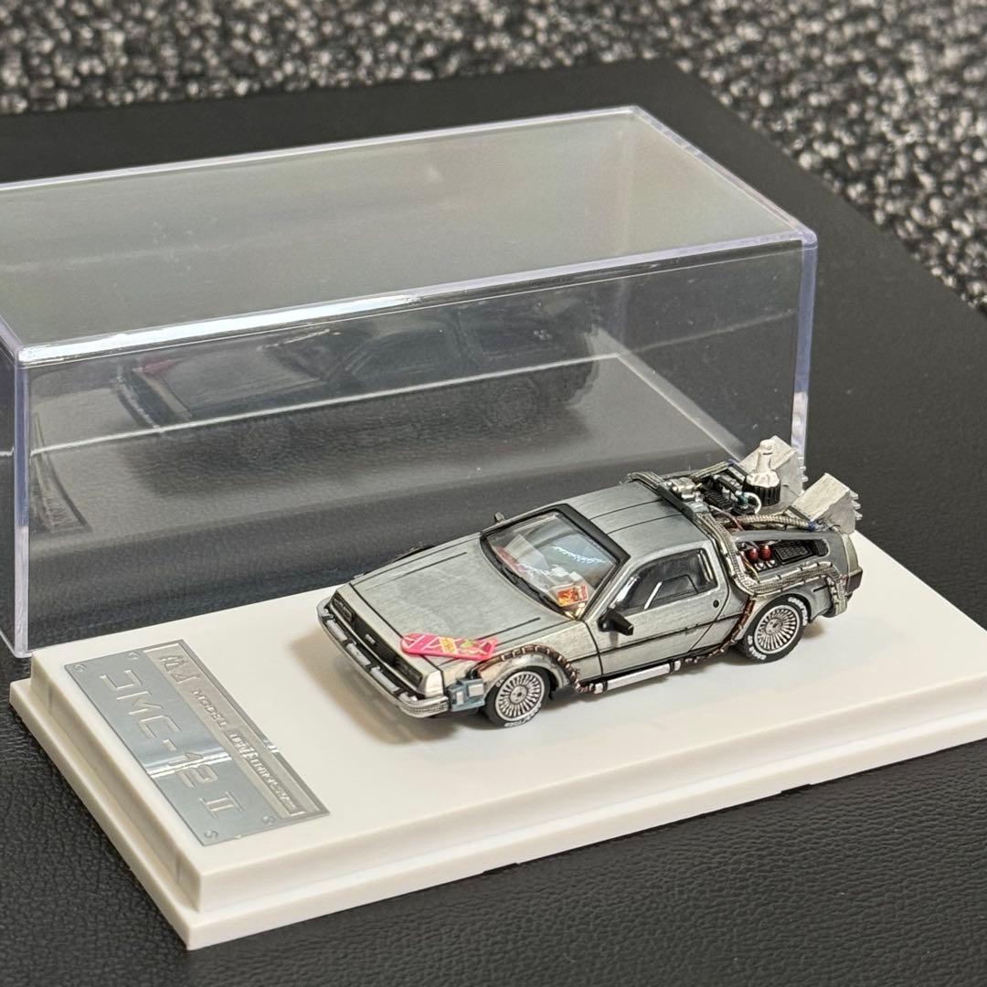 デロリアン Ⅱ カスタム品 1/64 MJモデル バックトゥザフューチャー