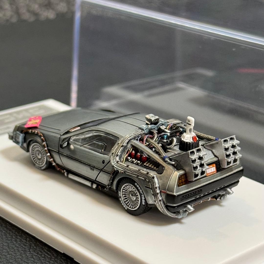 デロリアン Ⅱ カスタム品 1/64 MJモデル バックトゥザフューチャー
