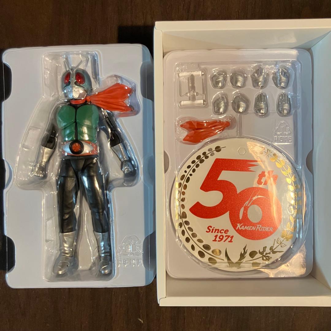 真骨彫 仮面ライダー 新1号 新2号 50th アクリルロゴ フィギュアーツ