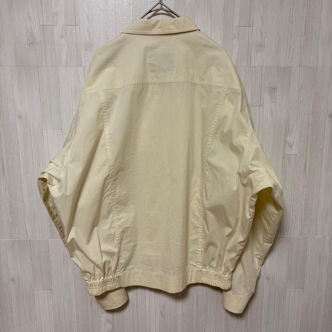 90s Burberrys スイングトップ ハリントンジャケット ホワイト 刺繍