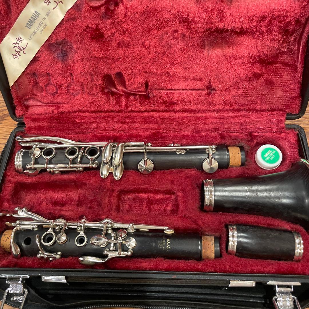 YAMAHA 木製クラリネット 本体　BUZZリガチャー ピンクゴールド