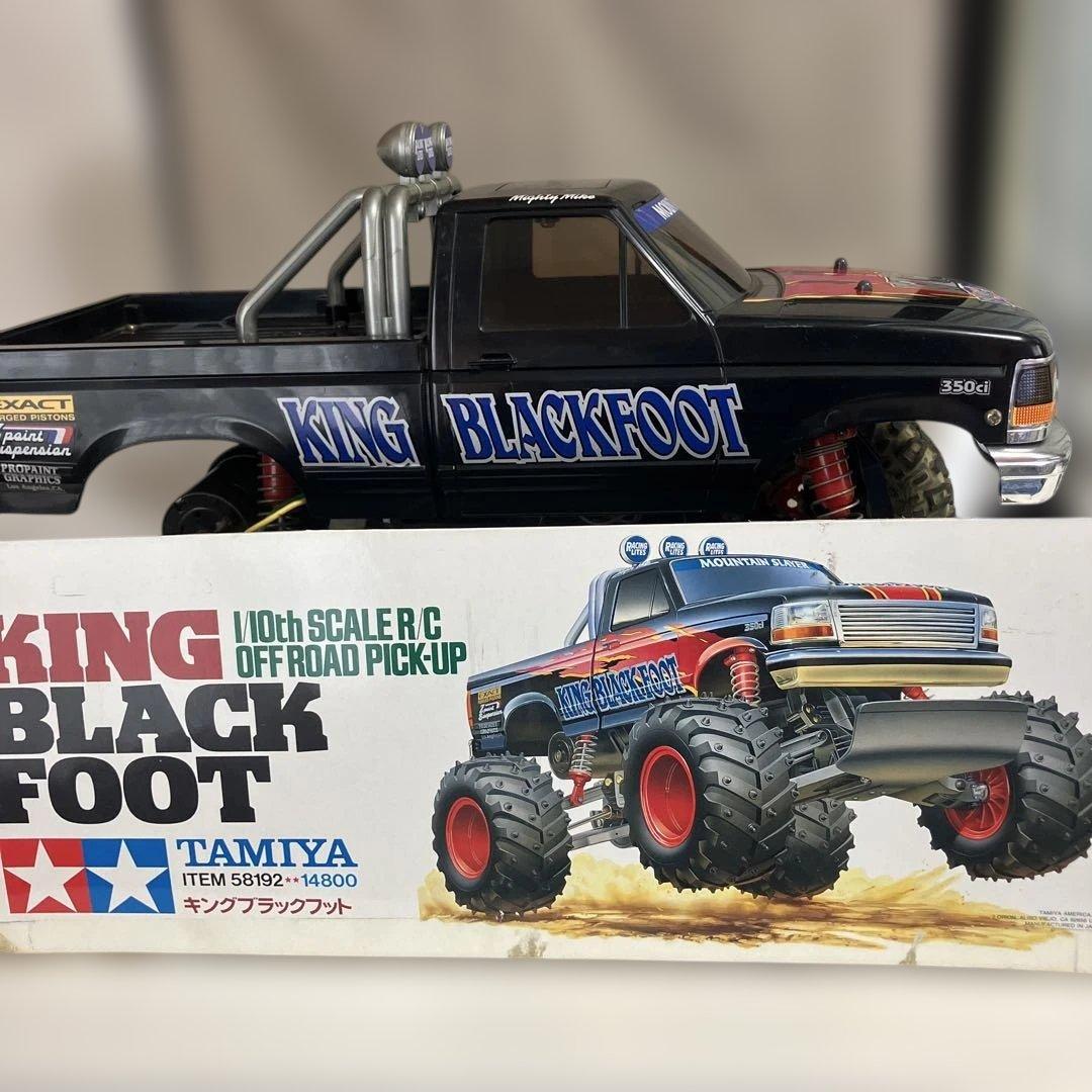 ホビーラジコン TAMIYA 1/10 SCALE R/C \"KING BLACK FOOT\"