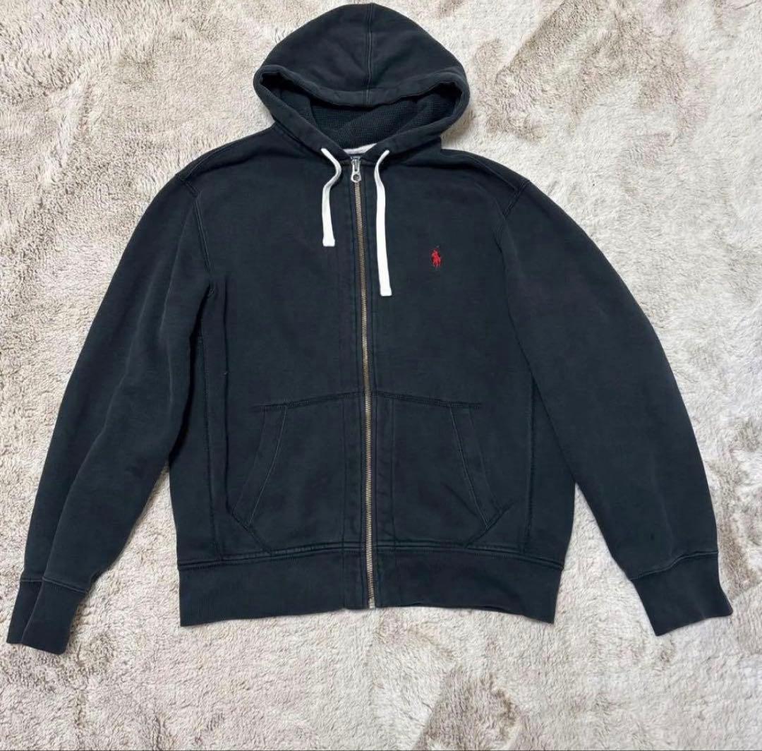 polo ralph lauren ジップパーカー 90s