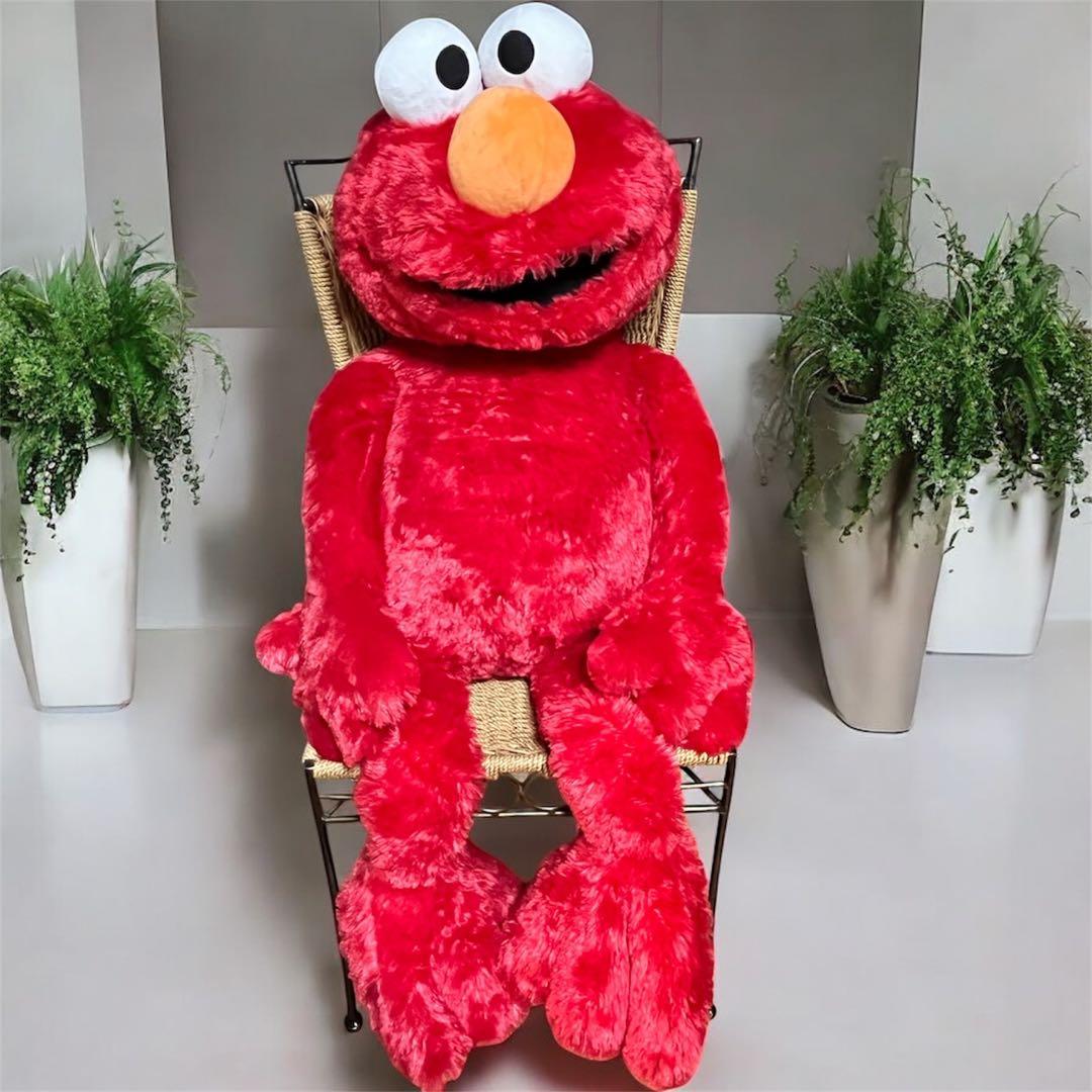 ともツ 　セサミストリート Elmo エルモ 超巨大