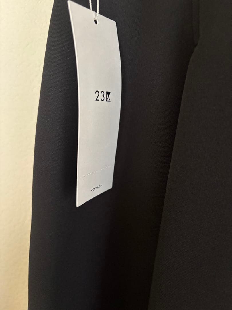 23区 【洗える】ネオプレーンジャージー タック スカート