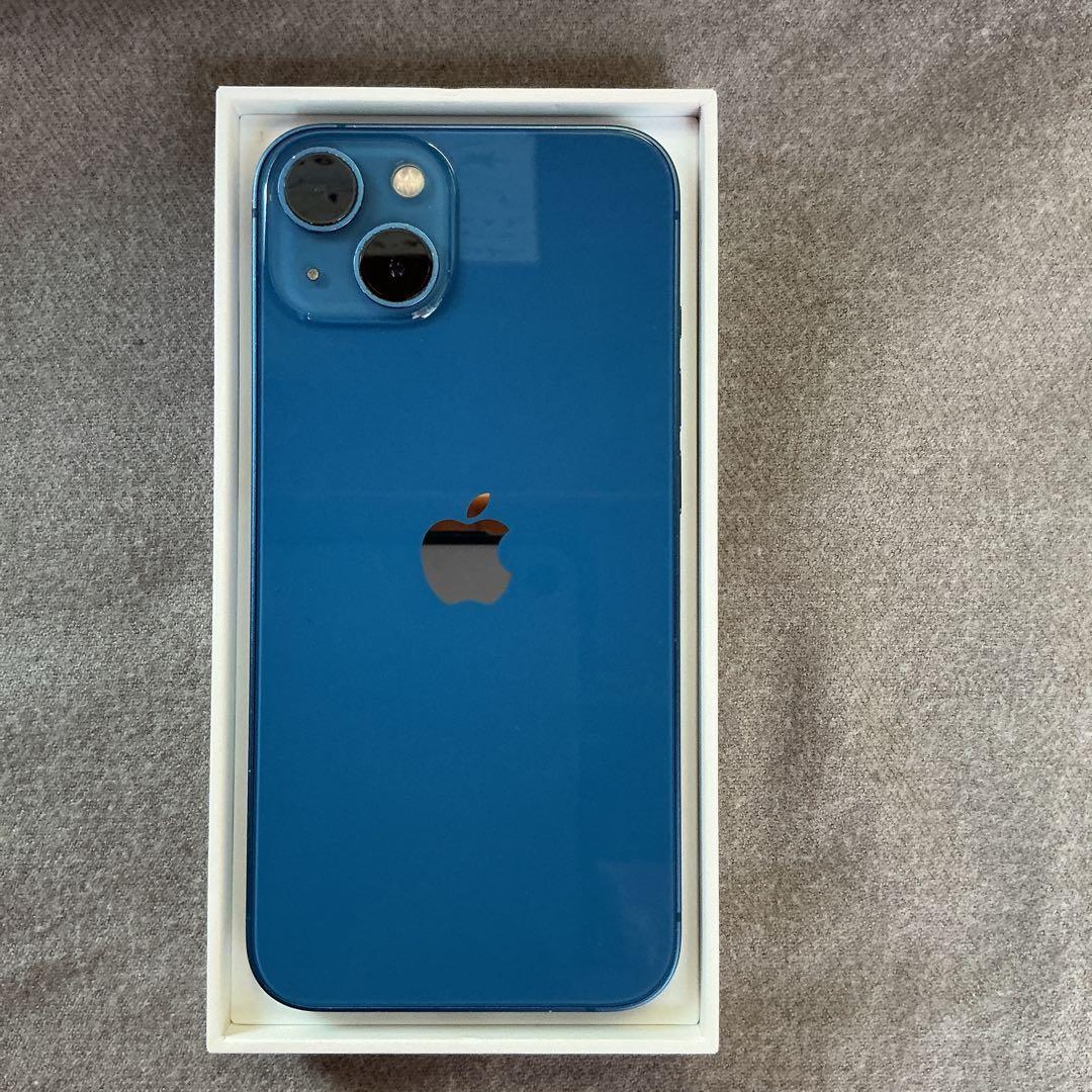 Apple iPhone13 128GB SIMフリー　ブルー　利用制限◯