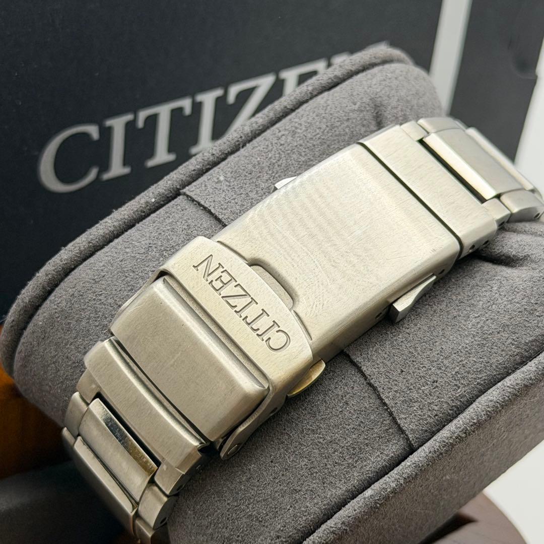 【極美品】シチズン　プロマスター　自動巻　チタンベルト　NB6021-17E