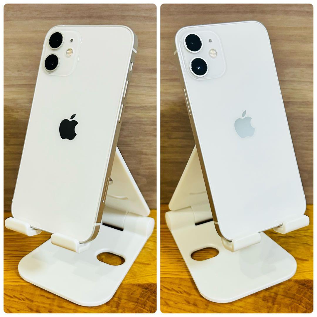 【美品】iPhone 12 mini 本体 128GB SIMフリー ホワイト