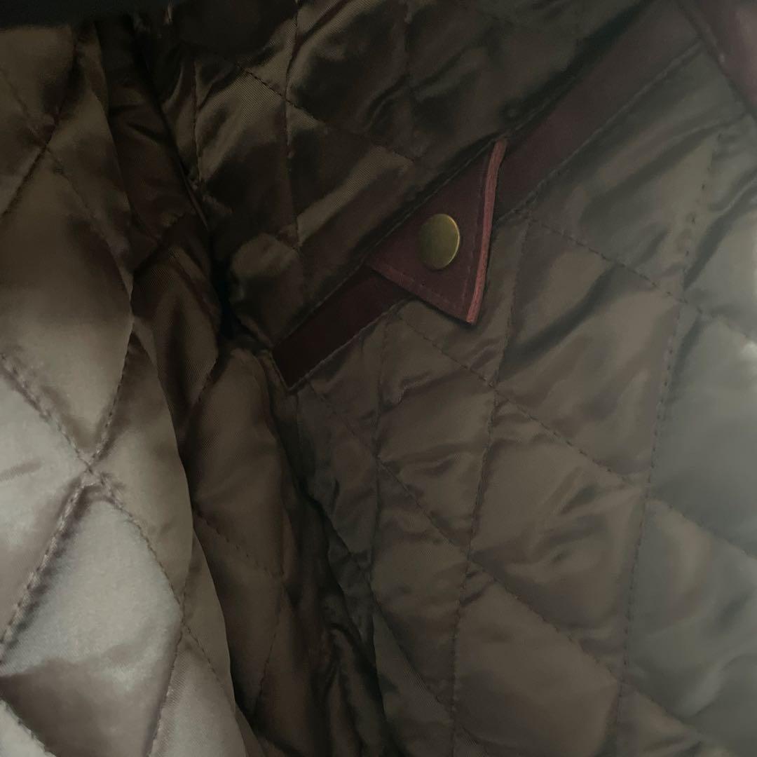 ウインドアーマー　シングルライダース　本革LL レッド