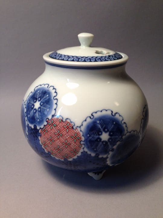 人間国宝　14代　今泉今右衛門　香炉