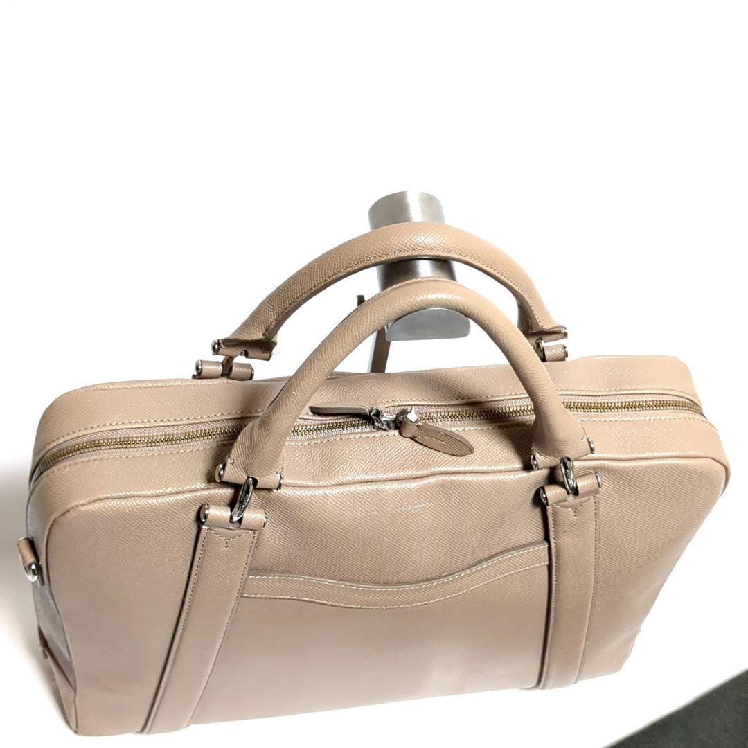 ✨ペッレモルビダ✨DECK9 ビジネスバッグ トープ 2way レザー ロゴ