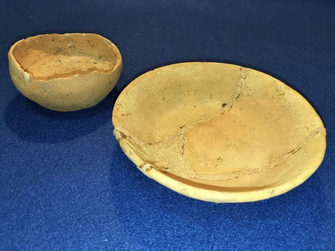 土器　栃木県市貝町赤羽出土　貴重資料2個セット！！考古学　古代のロマン