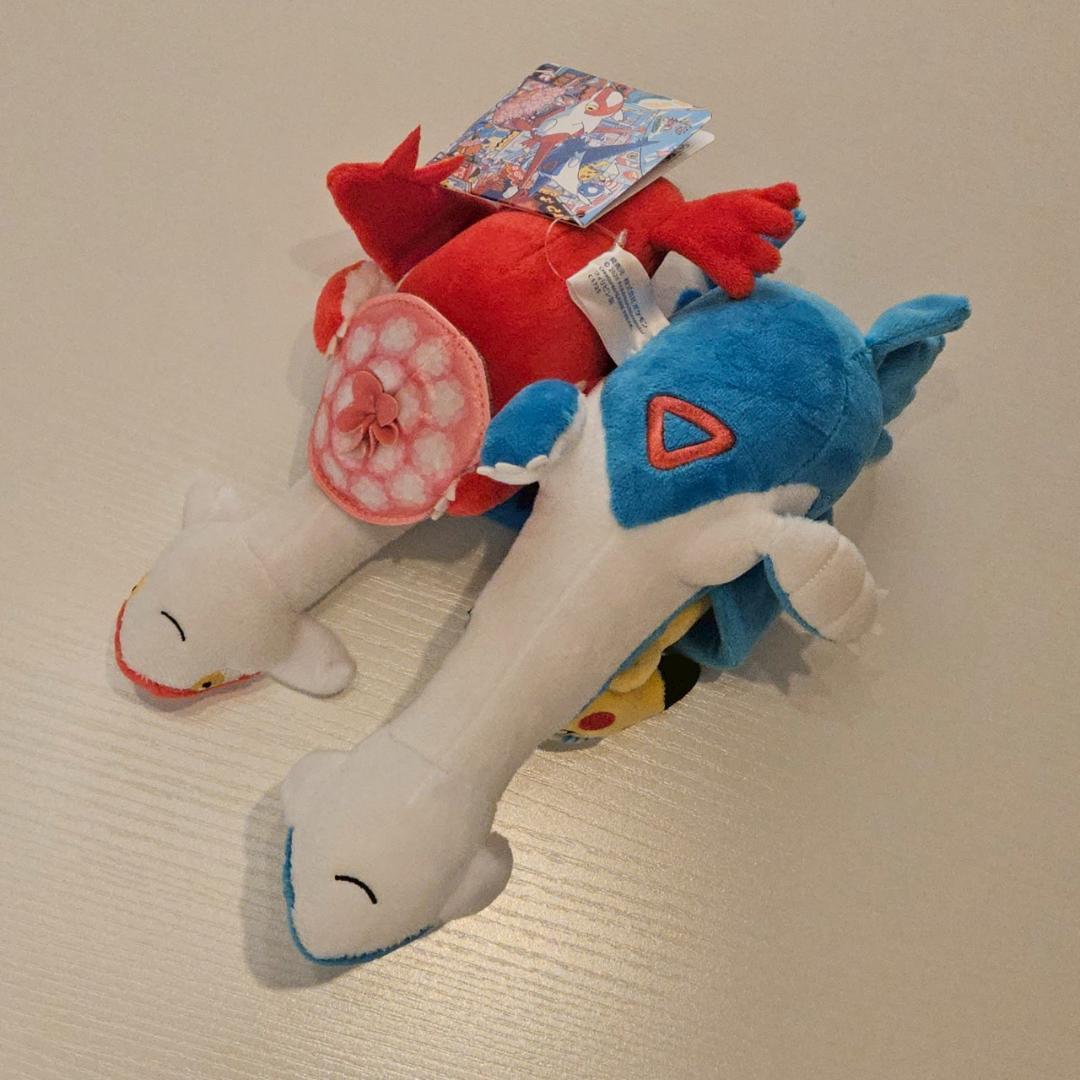 ぬいぐるみ ラティアスラティオス ピカチュウ ポケモンセンターフクオカR