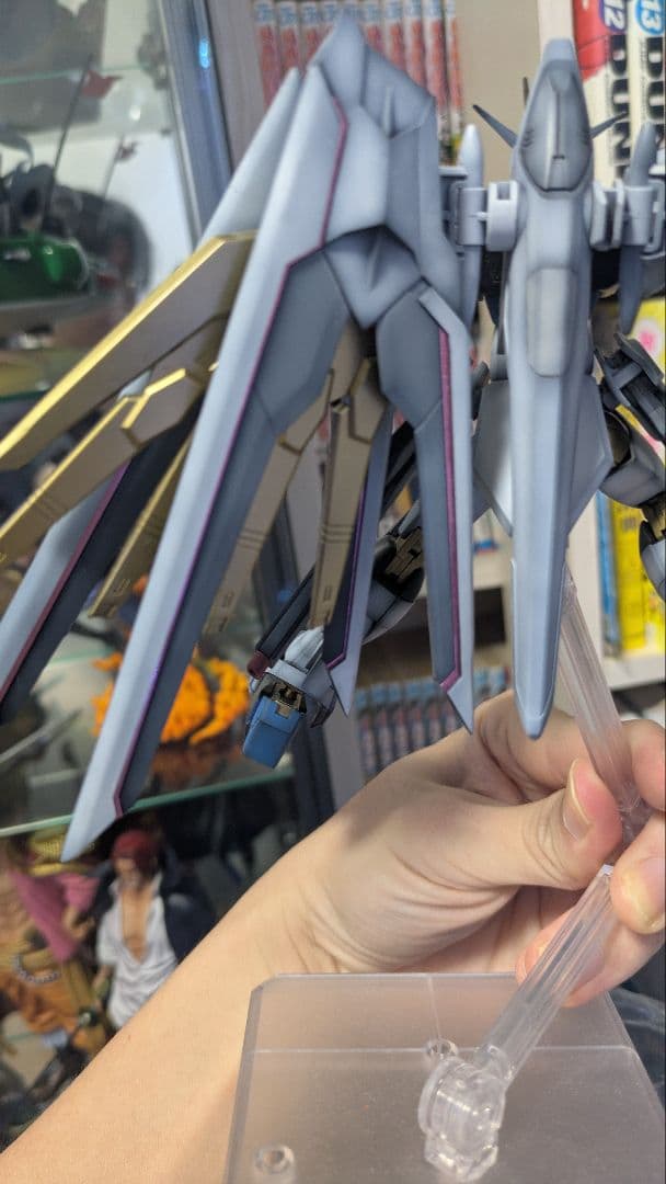 HG　マイティーストライクフリーダムガンダム　塗装完成品