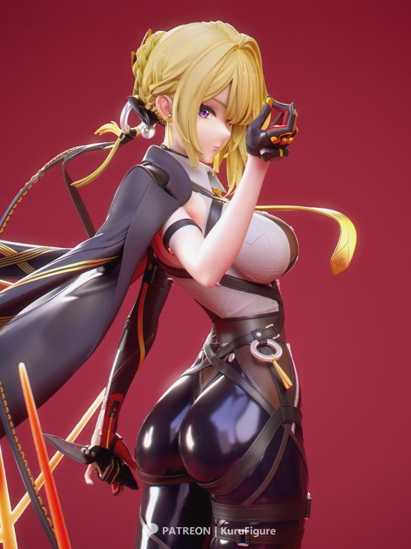 1/7正規品ガレージキット ゼンゼロ イヴリン / 未塗装未組立