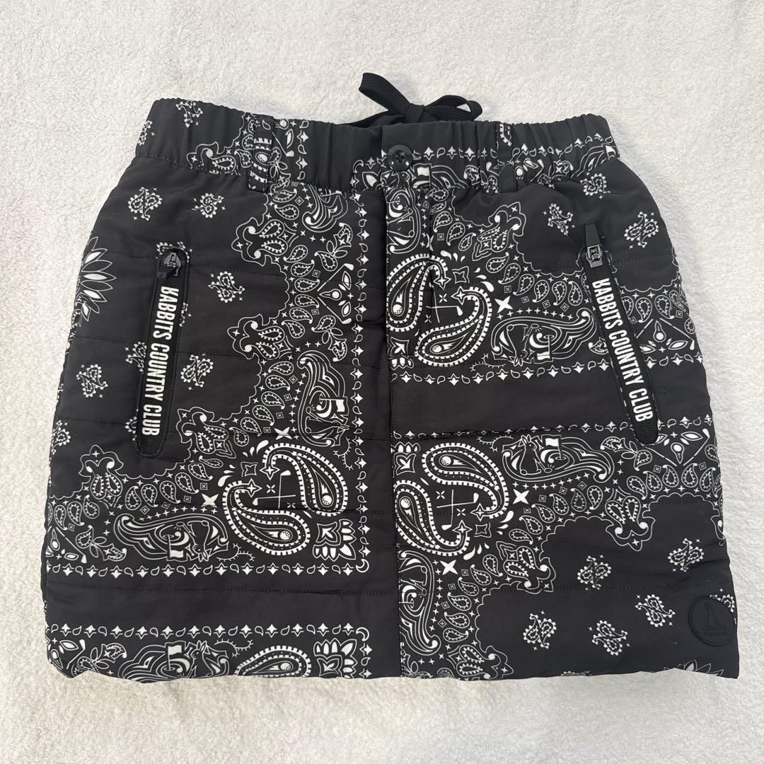 【レア】FR2 GOLF 中綿スカート M ブラック 冬用 ゴルフウェア