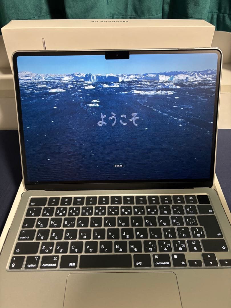 【美品】MacBook Air M3 メモリ8GB SSD256GB 2024